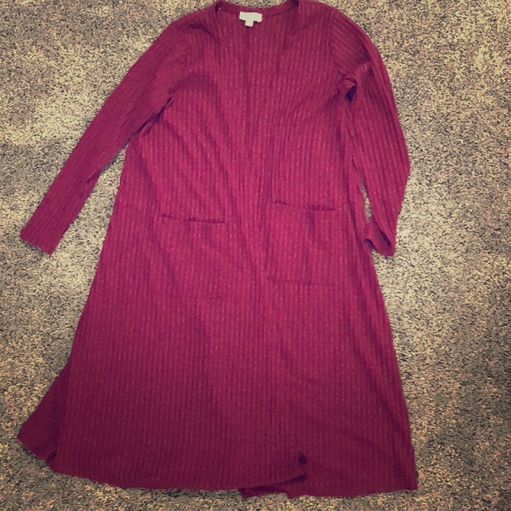LuLaRoe long cardigan.